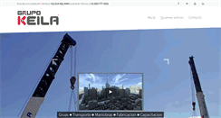 Desktop Screenshot of grupokeila.com
